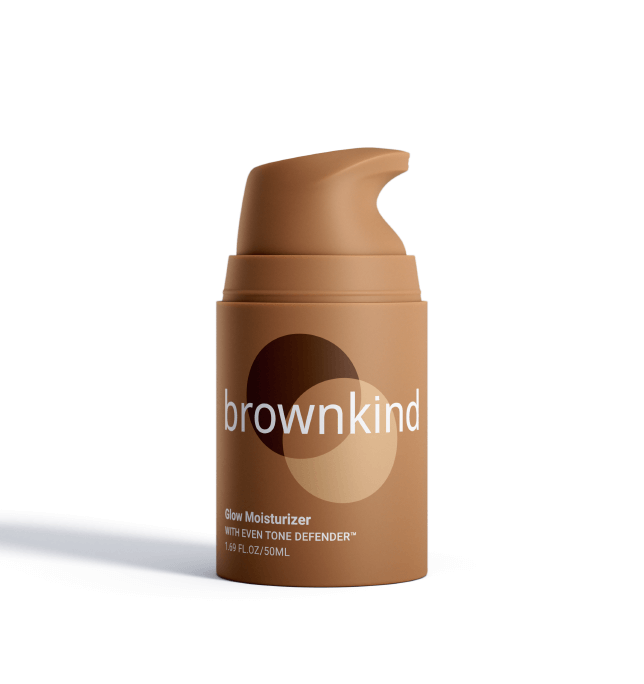 Image of Browkind Glow Moisturizer with the cap removed