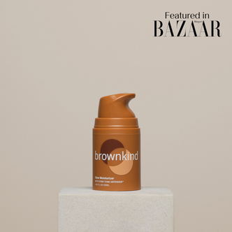 Brownkind Glow Moisturizer, Featured in Harper's Bazaar