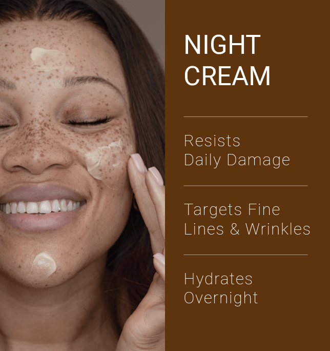 Night Cream: Resists Daily Damage, Targets Fine Lines & Wrinkles, Hydrates Overnight 