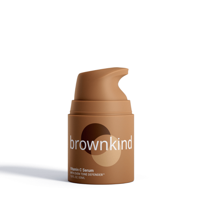 Image of Brownkind Vitamin C Serum with the cap removed